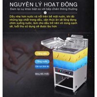 Bếp chiên tách dầu , bếp chiên dầu nước , bếp chiên công nghiệp sẵn hàng tại hà nội và sài gòn