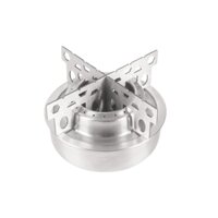 Bếp cồn mini cắm trại inox gọn nhẹ, nấu ăn ngoài trời