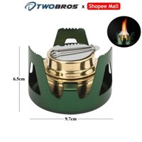 Bếp Cồn Mini gấp gọn mang đi du lịch, cắm trại dã ngoại gấp gọn ngoài trời tiện lợi