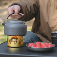 Bếp Cồn Mini gấp gọn,Bếp mang đi du lịch, cắm trại dã ngoại,Bếp quân đội gấp gọn ngoài trời tiện lợi