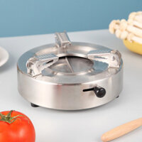 Bếp cồn mini hình tròn trụ màu đen, màu trắng, siêu thời thượng sang trọng , dụng cụ bếp 57