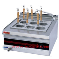 Bếp công nghiệp chiên nhúng 6 họng dùng điện
