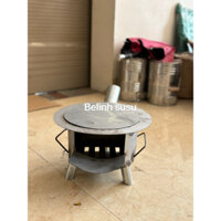 Bếp củi không khói ,bếp củi 4in1 đa chức năng tiết kiệm nhiên liệu chống đen nồi (có quà đi kèm)