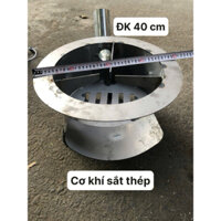 Bếp củi không khói, chống đen nồi đường kính 40 cm