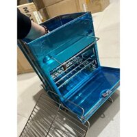 Bếp củi, nướng câu cá, cắm trại, dã ngoại, thép không gỉ gấp gon. Vỉ nướng inox 304 an toàn, tiện lợi