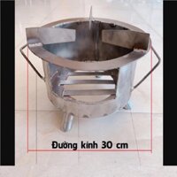 Bếp củi thông minh 3 chức năng nấu-nướng-luộc bánh chưng đường kính 30 và 40