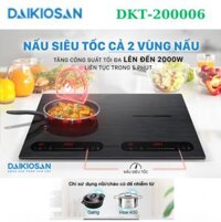 Bếp điện đôi âm DAIKIOSAN Dkt-200006 chính hãng