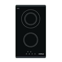 Bếp Điện Đôi Âm Domino Hafele HC-R302A (536.01.620) | 02 Vùng Nấu Hồng Ngoại
