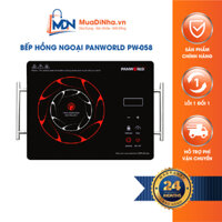 Bếp điện hồng ngoại Panworld PW-058 - Hàng chính hãng - Đỏ