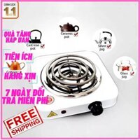 Bếp điện lò xo mini hơ xông lá trầu cho mẹ bé sau khi sinh