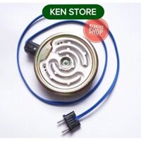 Bếp điện lò xo nhỏ 14cm hơ lá trầu cho bé KEN STORE