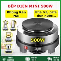 Bếp điện mini 500W đa năng không kén nồi chuyên dùng cho ấm pha cafe moka pot, bếp điện pha trà, cà phê, đun sáp