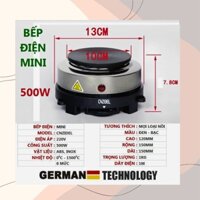 Bếp điện mini 500w nắp gang