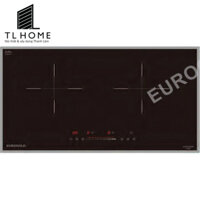 Bếp điện từ 2 vùng nấu cảm ứng từ mặt kính vát 4 cạnh, bo viền hợp kim nhôm EUH2288