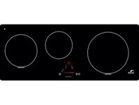 Bếp Điện Từ 3 Vùng Nấu Bauer BE 930TS 7400W Cảm Ứng