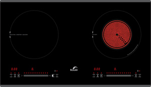 Bếp từ hồng ngoại âm 2 vùng nấu Bauer BE32SER
