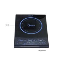 Bếp Điện Từ, Bếp từ đơn Midea MIB2016DA Công Suất 2000W Bảo Hành Chính Hãng 12 Tháng
