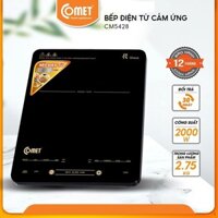 Bếp Điện Từ Cảm Ứng Comet CM5428 2000W - tặng kèm nồi lẩu - Hàng chính hãng