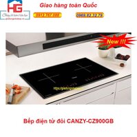 Bếp Điện Từ Canzy CZ-900GB  Bếp Từ Đôi Canzy CZ900GB (SX tại Thái Lan)