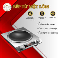 BẾP ĐIỆN TỪ ĐA NĂNG MẶT LÕM B105 CAO CẤP - 5 mức nhiệt, hẹn giờ, bảo hành 12 tháng