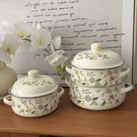 Bếp Điện Từ Dày Mới, Tráng Men, Mỡ Lợn, Nồi Canh, Nồi Hầm, Mỡ Lợn, Mì Ăn Liền, Lẩu, Thức Ăn Bổ Sung Cho Mẹ