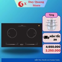 Bếp điện từ đôi âm Goldsun GDI7410 mặt kính chịu lực màn hình LED cảm ứng thông minh 4000W bảo hành 24 tháng