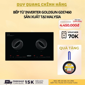 Bếp điện từ đôi Goldsun GDI7460