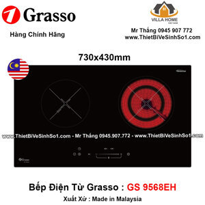 Bếp điện từ đôi Grasso GS 9568EH