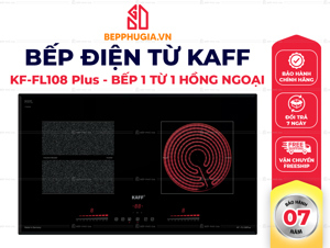 Bếp điện từ đôi Kaff KF-FL108 Plus