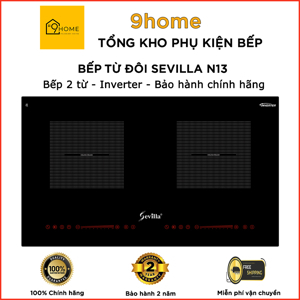 Bếp điện từ đôi Sevilla SV-N13S
