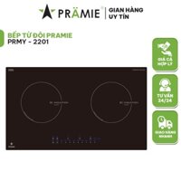 Bếp Điện Từ Đôi Thiết Kế Âm Sang Trọng PRAMIE PRTH-2201, Mặt Kính Schott Đức Cao Cấp Công Suất 4400W