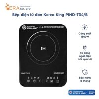 Bếp điện từ đơn Korea King PIND-T34/B 9 (Tặng kèm nồi) - Hàng chính hãng