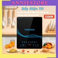 Bếp Điện Từ Đơn Nhật Bản Công Suất 2200W Tiết Kiệm Điện Màn Hình Cảm Ứng Mặt Kính Cường Lực 8Chế Độ Có Chức Năng Hẹn Giờ