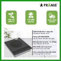 Bếp điện từ đơn Pramie 1105_ Bếp đơn âm_Malaysia