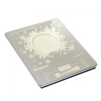 Bếp điện từ đơn siêu mỏng KG410i (kính trắng,hoa lan, phím cảm ứng, nồi 450g)
