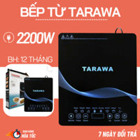 Bếp Điện Từ Đơn Tarawa Nhật Bản Cao Cấp Công Suất 2000W Tiết Kiệm Điện - 8 Chế Độ, Mặt Kính Cường Lực