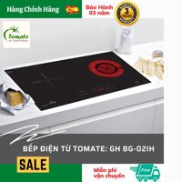 Bếp điện từ GH 8G-02IH. Tomate Tây Ban Nha. Hàng Chính Hãng