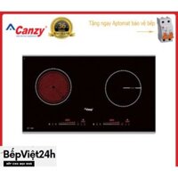 Bếp điện từ hồng ngoài Canzy CZ06H 1 từ 1 hồng ngoại Tích kiệm điện năng