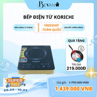 Bếp Điện Từ Inverter Korichi KRC-3901 - Bảo Vệ Sức Khỏe, Thân Thiện Môi Trường - Bevano