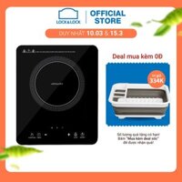 Bếp điện từ Lock & Lock Induction Cooker, 220-240V, 50/60Hz, 2000W – Màu đen EJI411