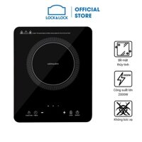 Bếp điện từ Lock & Lock Induction Cooker, 220-240V, 50/60Hz, 2000W - Màu đen EJI411 BẢO HÀNH CHÍNH HÃNG