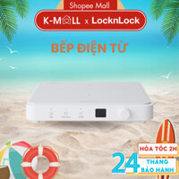 Bếp điện từ Lock&Lock EJI146WHT màu trắng , thiết kế siêu mỏng công suất mạnh đa chế độ nấu - K-MALL