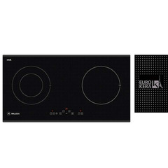 Bếp điện từ Malloca MH-02IR PG 1 điện và 1 từ