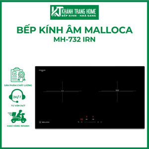 Bếp điện từ Malloca MH-732 IRN (1 điện 1 từ)