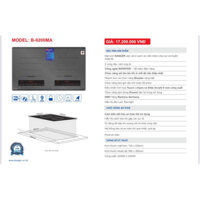 Bếp Điện từ nhập khẩu malaysia Blueger 9200MA-tặng bộ nồi cao cấp 5 món