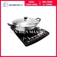 Bếp Điện Từ Tiross TS802, 2000W, Kèm Nồi Lẩu, Hàng Chính Hãng, Bảo Hành 12 Tháng