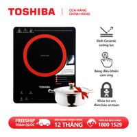 Bếp Điện Từ TOSHIBA IC-20S2PV tặng Nồi Lẩu Inox cao cấp 2 lớp - Hàng chính hãng