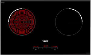 Bếp từ hồng ngoại âm 2 vùng nấu Chef's EH-MIX333