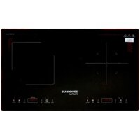 Bếp đôi điện từ hồng ngoại SUNHOUSE MAMA SHB9100 ( Bảo hành tại nhà 36 tháng )