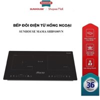 Bếp đôi điện từ hồng ngoại SUNHOUSE MAMA SHB9100VN